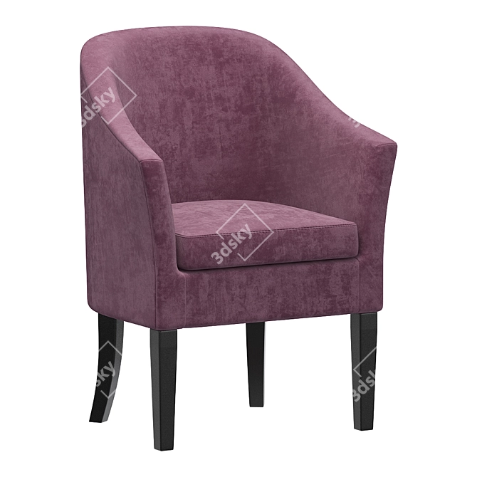 Stain World 16897 Accent Chair 3D model image 1