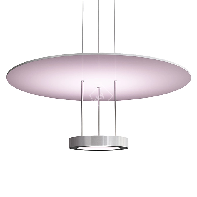 Chromaglo LED Pendant Light 3D model image 2