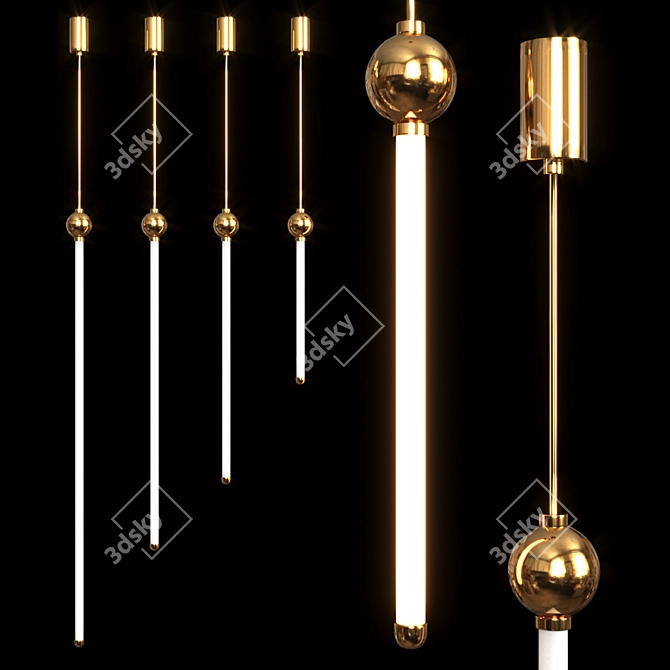 Illuminate with Divert: Stunning Design Lamps 3D model image 1