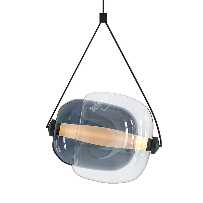 Capsula 937 Lighting Suspension - Modern Design Statement 3D model image 1