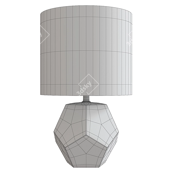 Sleek Enigma Lamp: Timeless Elegance 3D model image 2