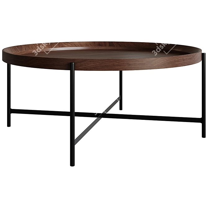 Blue Elephant Coffee Table 3D model image 1