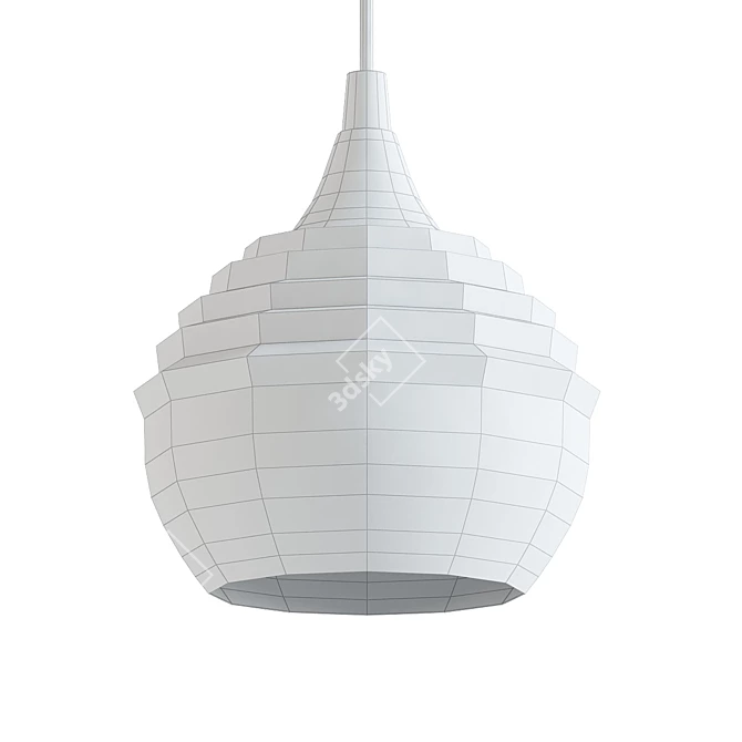 Lucent Pendant Light: Minimalistic Elegance 3D model image 2