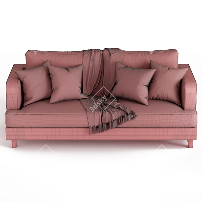 Marlon Modern Sofa: Stylish Elegance for Your Home 3D model image 5