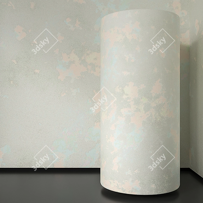 Seamless Plaster Texture 62 3D model image 2