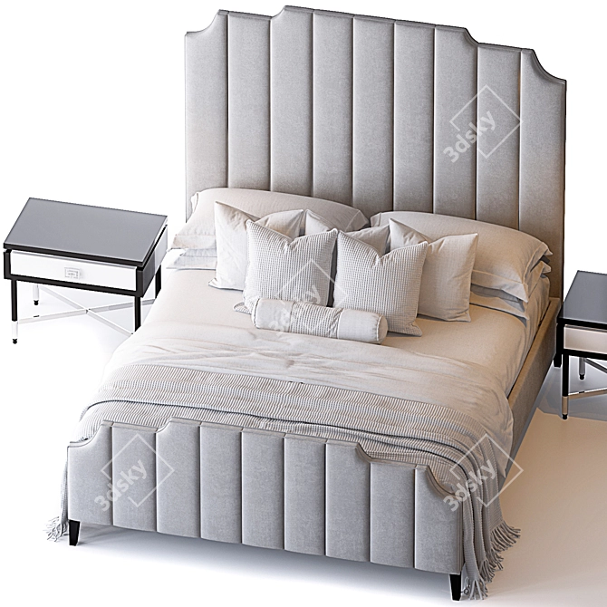 Versatile Bed for Modern Living 3D model image 3