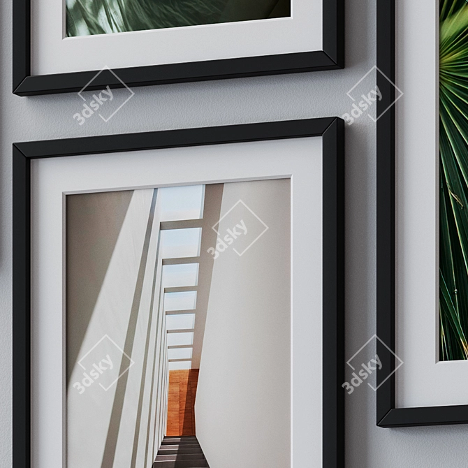 Versatile Set of Wall Paintings 3D model image 3