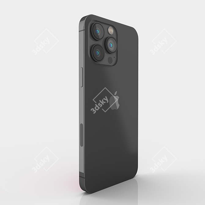 iPhone 13 Pro Max 3D Model - High Detail 3D model image 3