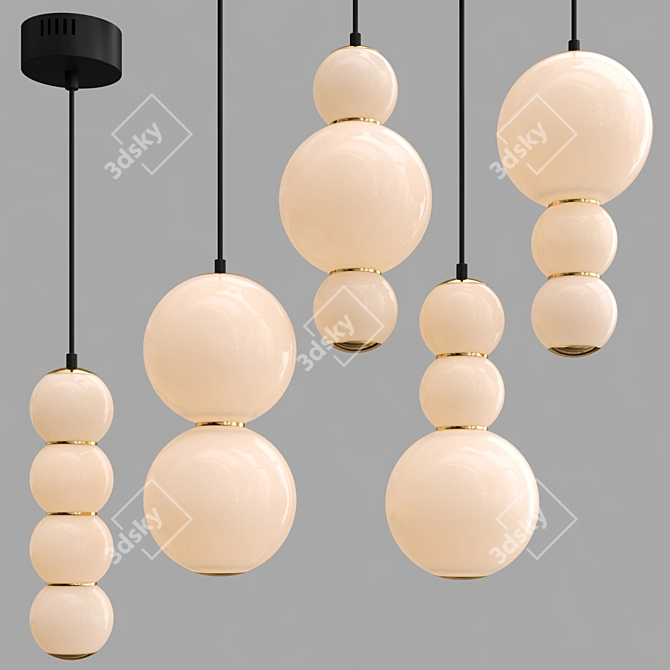 LUMEN LED Pendant Lights 3D model image 2