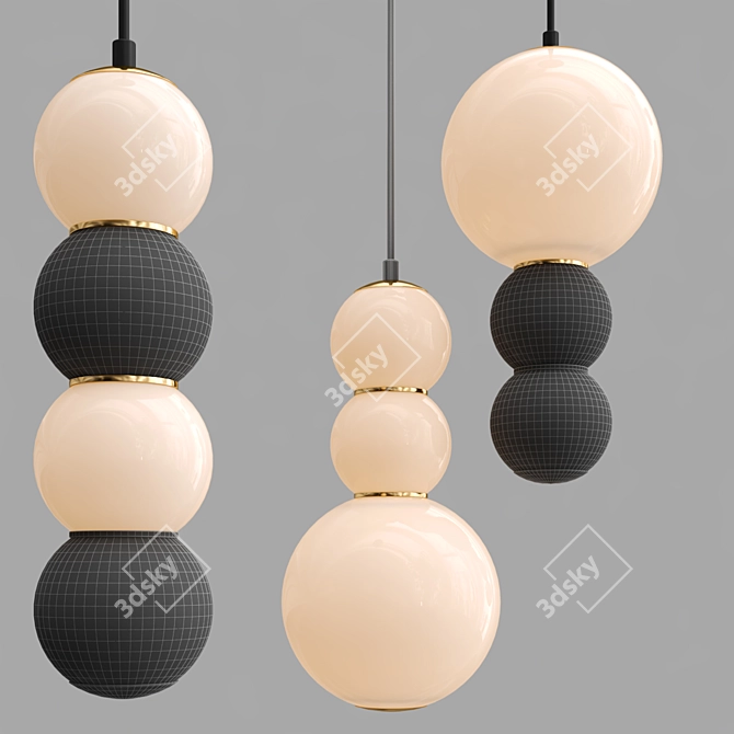 LUMEN LED Pendant Lights 3D model image 3