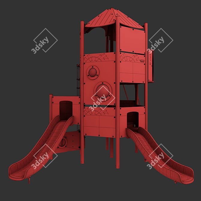 Mighty Tower Kompan 3D model image 6