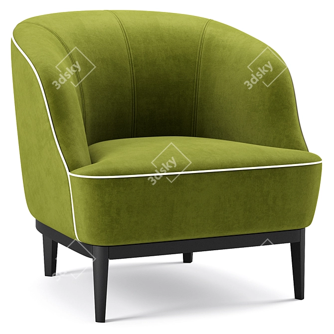 Lloyd Chair: Premium Quality Sofa 3D model image 1