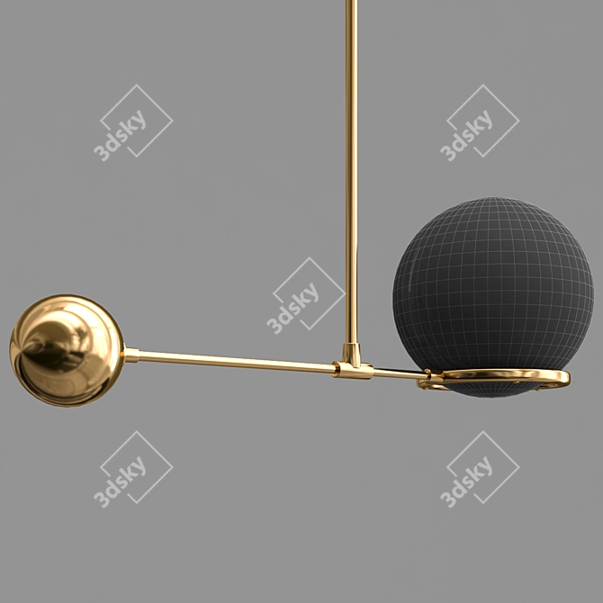 Harmony Pendant Chandelier 3D model image 3