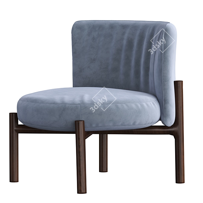 Natuzzi Amalia: Stylish and Versatile Furniture 3D model image 3