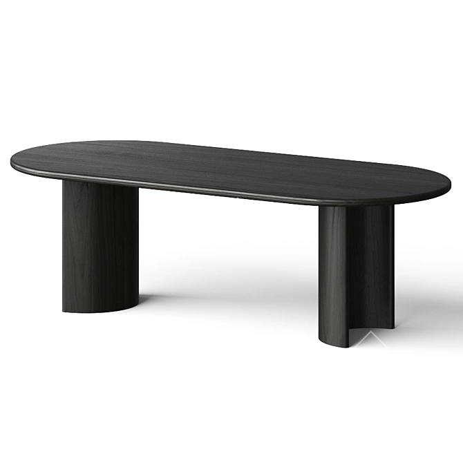 Modern Panos Dining Table 3D model image 2