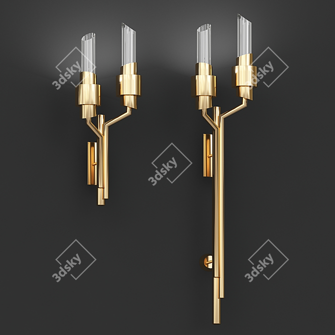 Tycho Torch: Elegant Illumination 3D model image 1