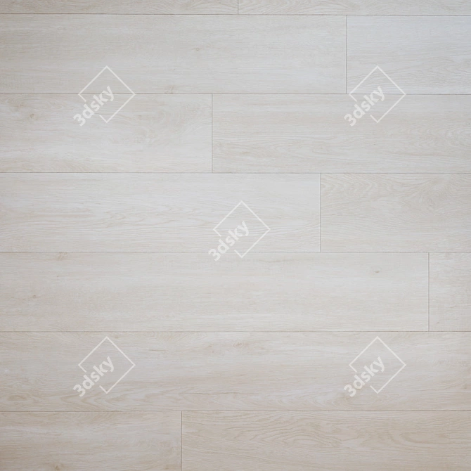 Premium Oak Atlas Flooring 3D model image 3