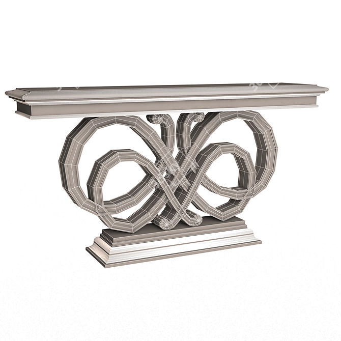Elegant Console Table: Timeless Luxury 3D model image 6