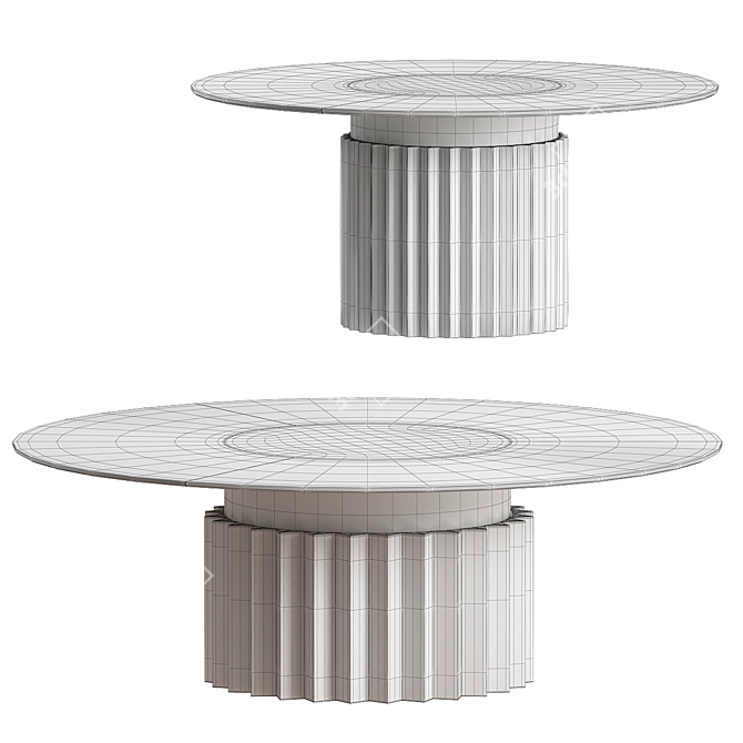 Giro Table - Sleek, Modern Design 3D model image 2