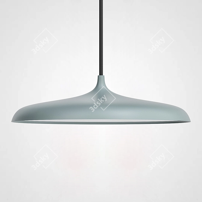 Nordlux Artist Pendant D25 - Light Green 3D model image 2