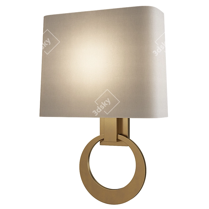 Regina Andrew Engagement Sconce 3D model image 1