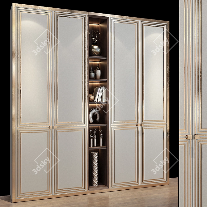  Stylish Cabinet Furniture | 0451 3D model image 1