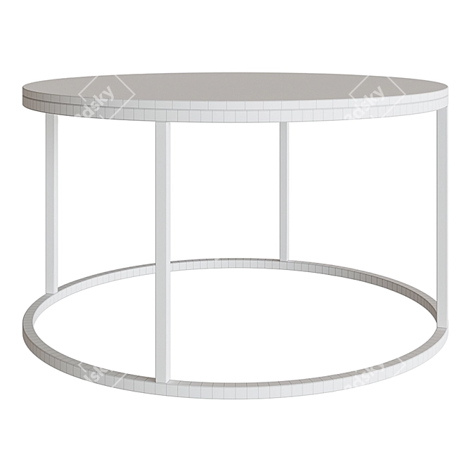 Canora Grey Woodbridge Coffee Table 3D model image 2