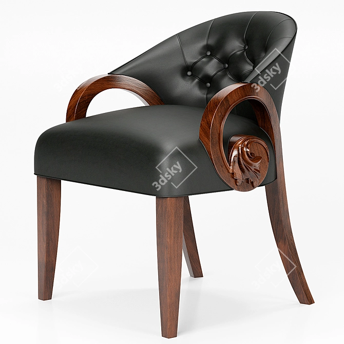 Luxury Boutique Chair by Christopher Guy 3D model image 2