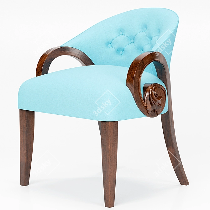 Luxury Boutique Chair by Christopher Guy 3D model image 4