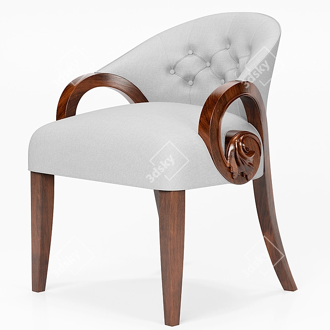 Luxury Boutique Chair by Christopher Guy 3D model image 6