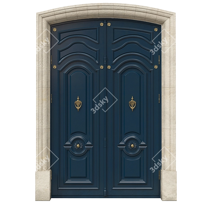 Classic 3D Door | 2000mm x 3200mm 3D model image 1