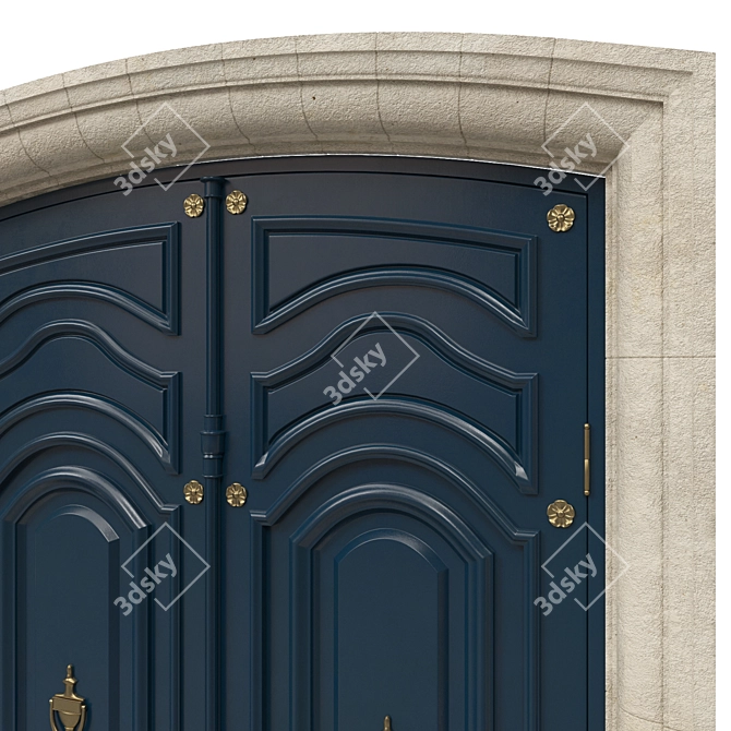 Classic 3D Door | 2000mm x 3200mm 3D model image 3