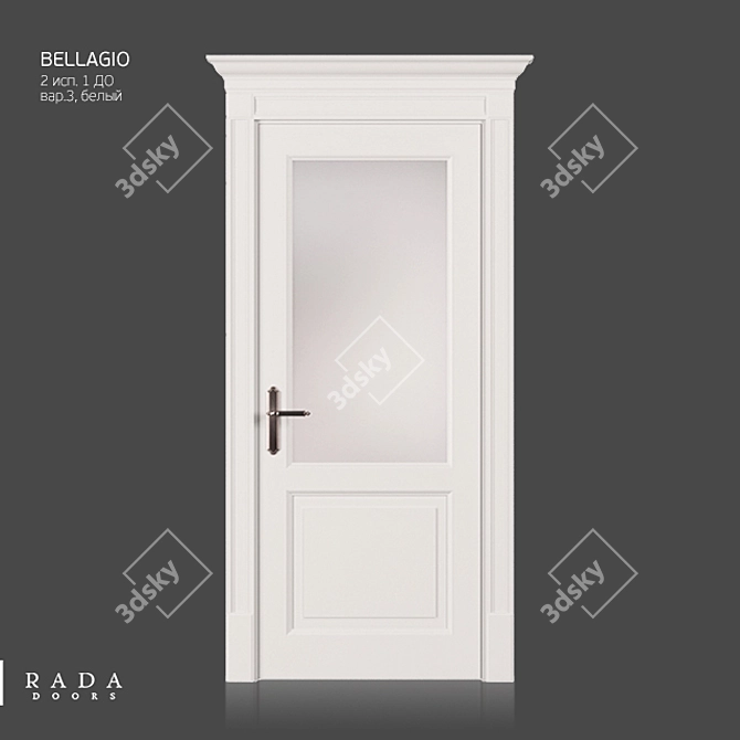 Elegant Bellagio 2 ISP - Rada Doors 3D model image 1