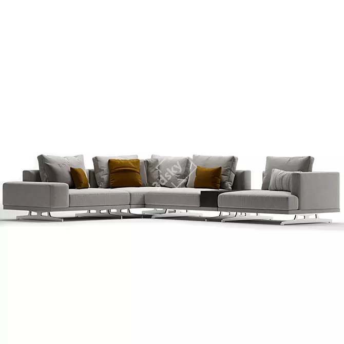  Innovative HORIZON Sofa: Frigerio Elegance 3D model image 4