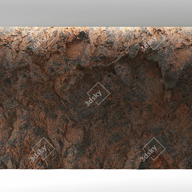 Rock Cliff Material Pack 3D model image 11