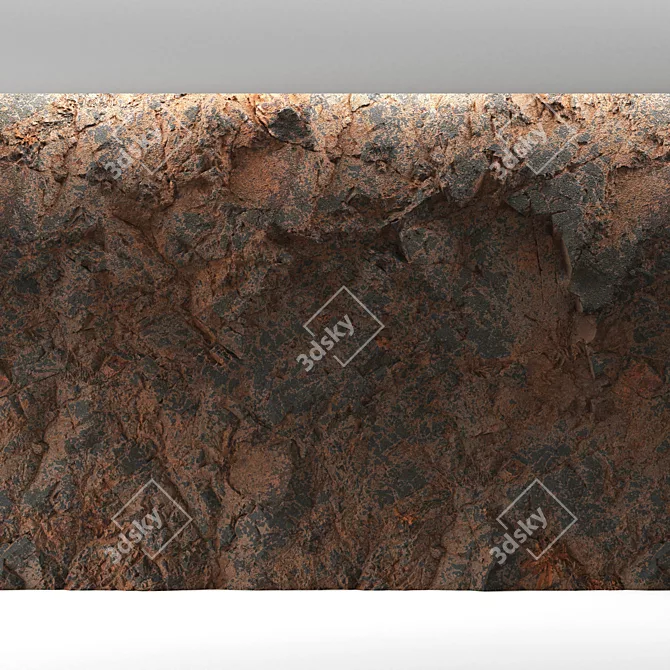 Rock Cliff Material Pack 3D model image 8