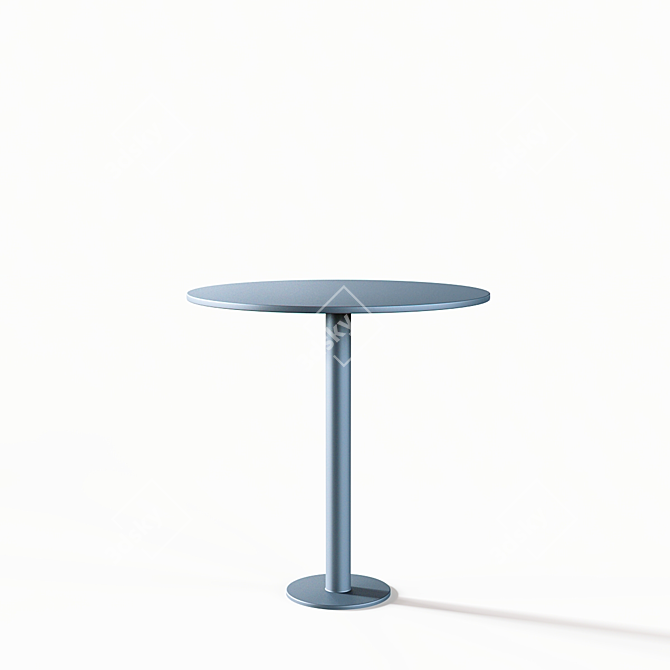 Korg Street Set: Table & Arm Chair 3D model image 6