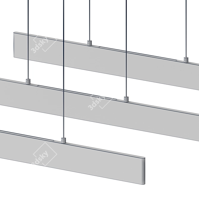 Maytoni Step - Elegant 91cm Pendant 3D model image 3