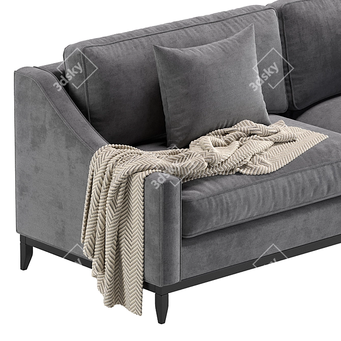 Luxury Italia Sofa: Corleone Collection 3D model image 7