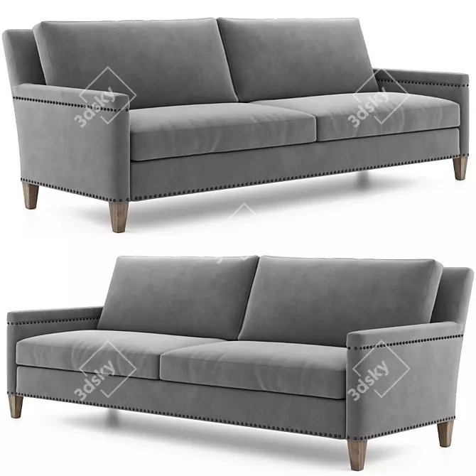 Luxury OM Turner Sofa 3D model image 5