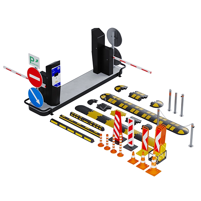 Parking Pro: Special Equipment 3D model image 8