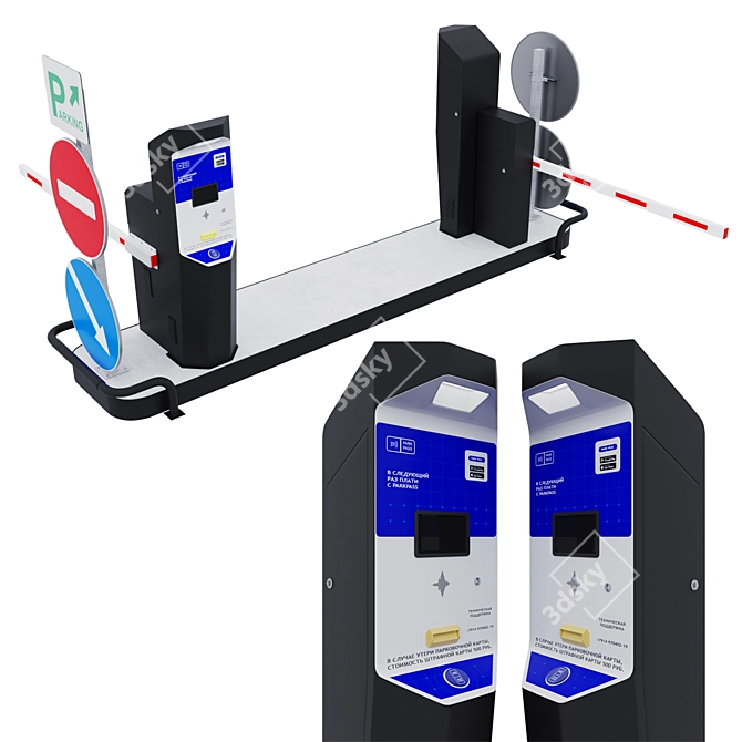 Parking Pro: Special Equipment 3D model image 11