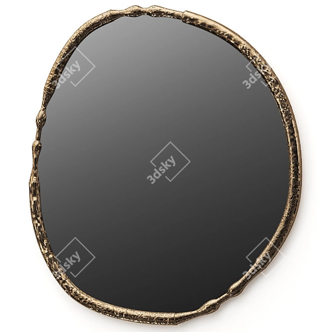 Elegant LA JOIE Mirror: Modern Luxury 3D model image 1