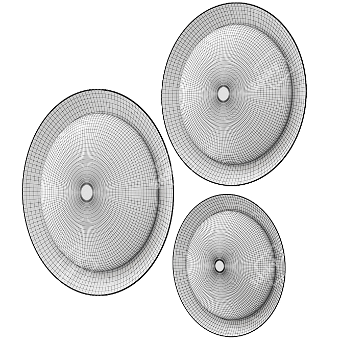 Crew_1 Sconce: Sleek Design, Multiple Sizes 3D model image 2