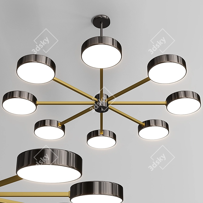 Contemporary Design Lamp: FRIEND 3D model image 2