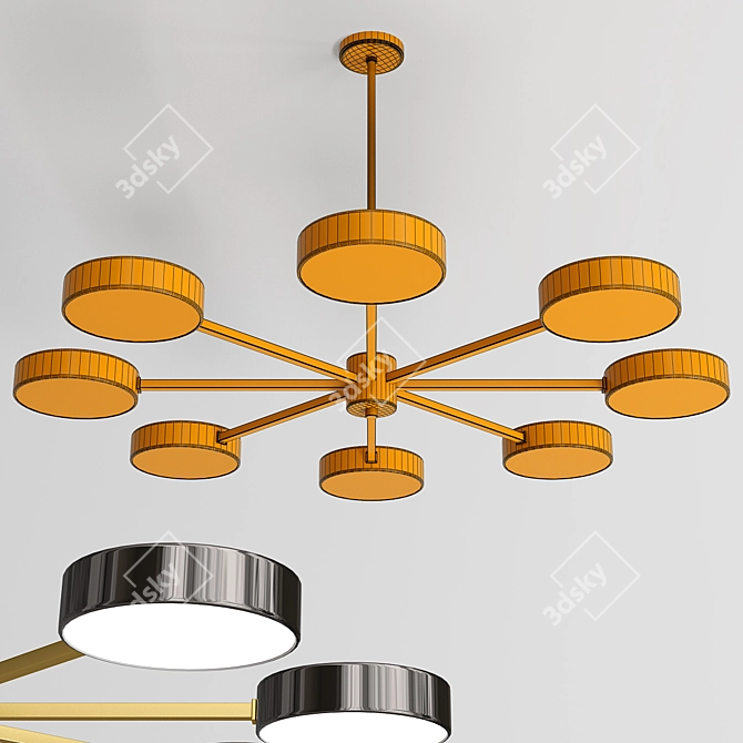 Contemporary Design Lamp: FRIEND 3D model image 3