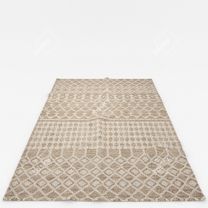 Versatile Set of 6 Rugs with Multiple Rendering Options 3D model image 6