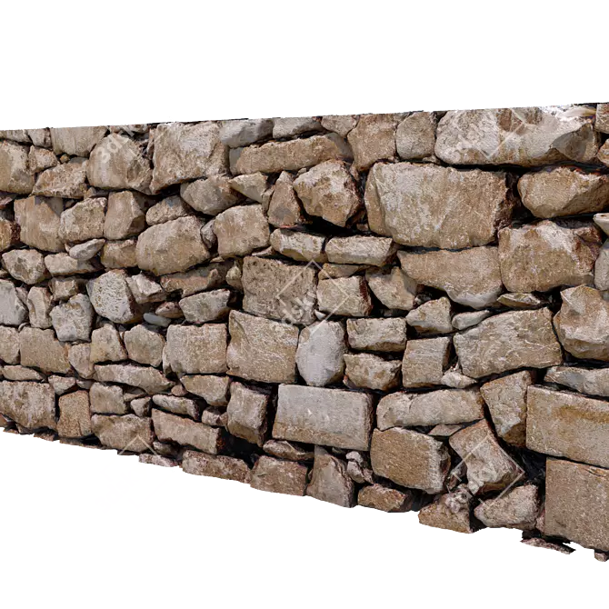 Ancient Egyptian Wall Replica 3D model image 2