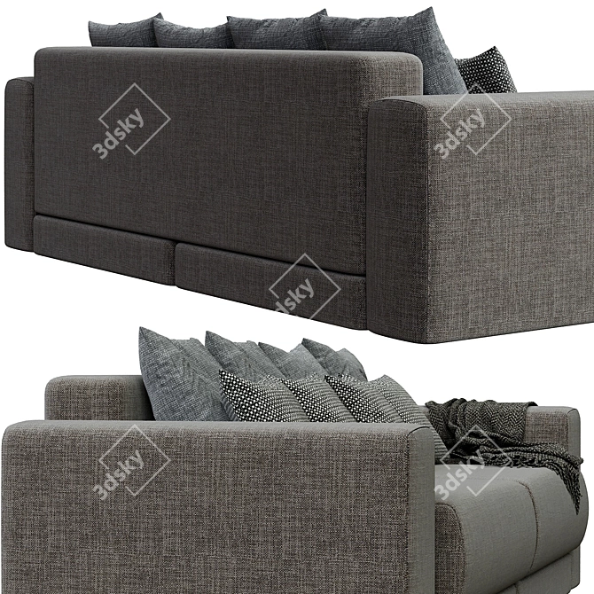 Country Style Medison Sofa 3D model image 4