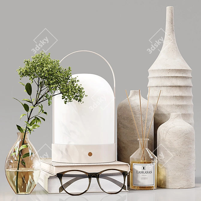 Elegant Decor Set 052: High-Quality & Detailed 3D model image 2